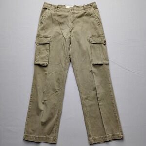 Timberland Mens Cargo Pants Olive Green 34x32 Authentic Outdoor Gear
